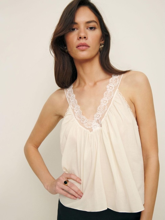 REFORMATION Tops - ISO !!! Reformation Fira Top In Cream XS